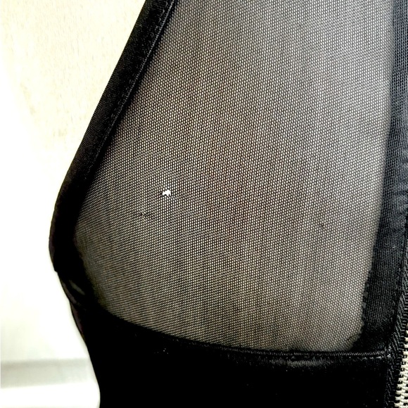 Forever 21 Black Mesh Halter Top - Picture 4 of 5